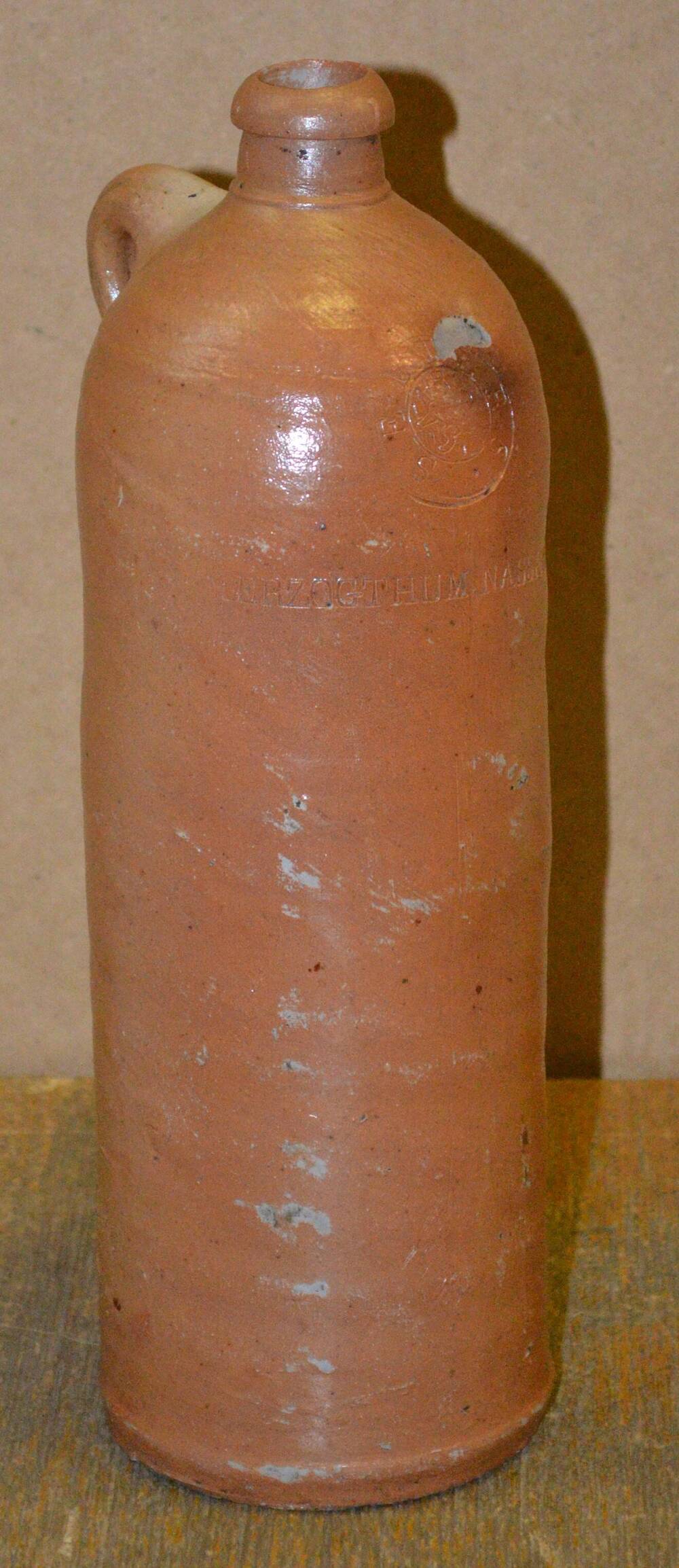 Бутылка глиняная, Грузия ( Сост. на фото )