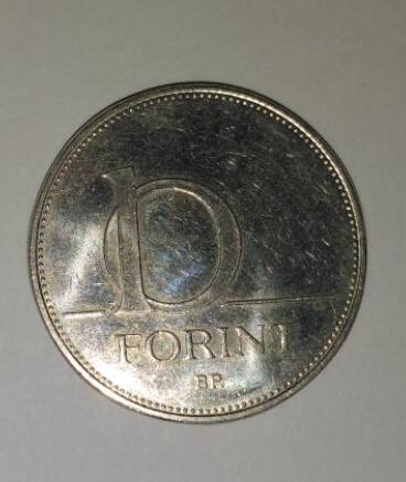 Монета. Достоинством десять FORINT.