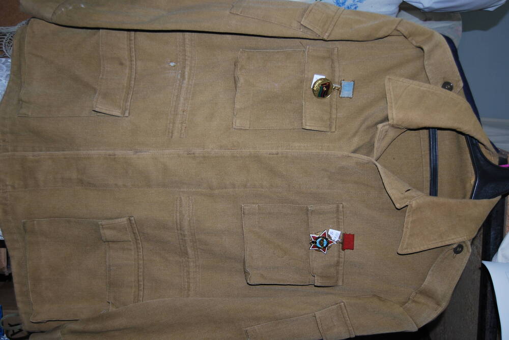 Полевая куртка летняя военнослужащего Афганка