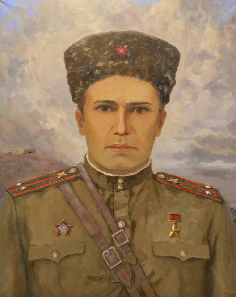 Портрет Миннигали Хабибулловича Губайдуллина (1921 — 1944)