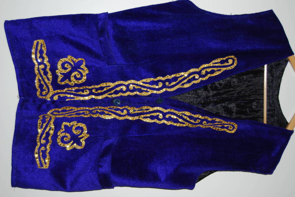 Жилет (жилетка) женская -национальная казахская одежда