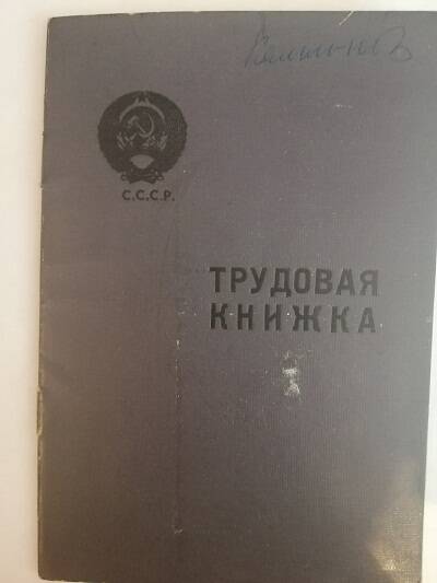 Трудовая книжка