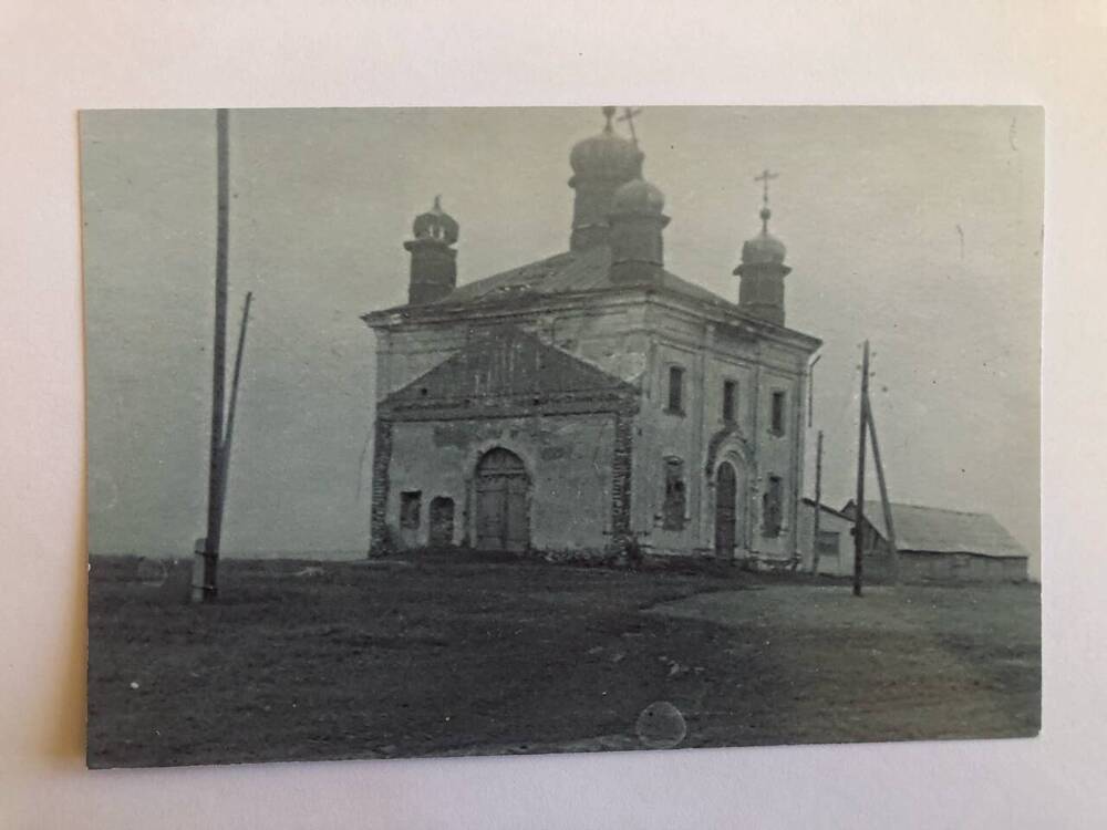 Фотография. Болобновская церковь, Гагинского района, Нижегородской обл.