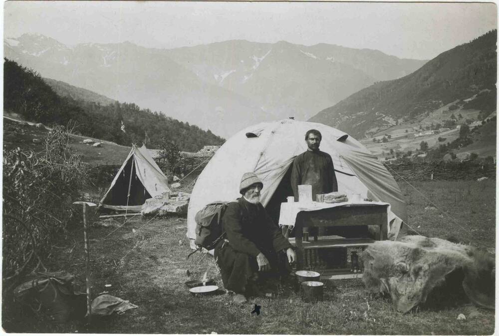 Фотография «Полевой лагерь на р. Малка».