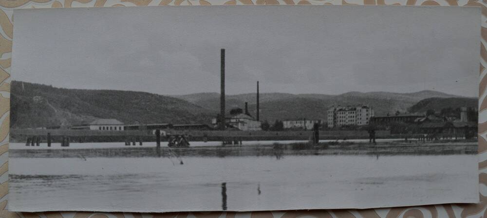 Фото. Вид на Миньярский завод. 1972 год.