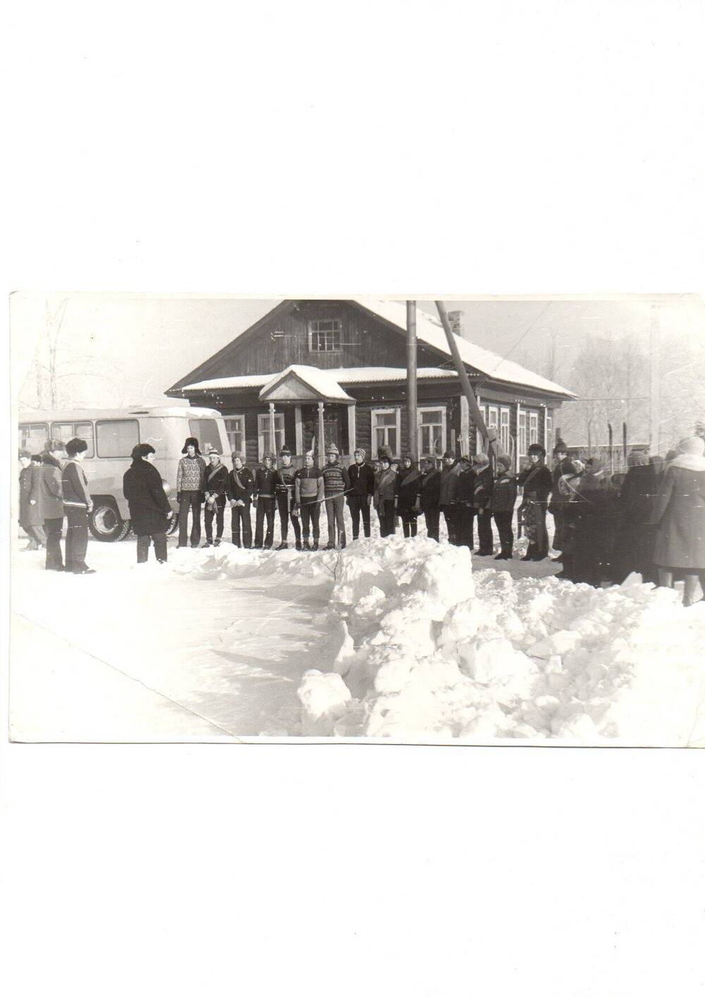 Фото Агитпоход в с. Старилово. 1982 г.