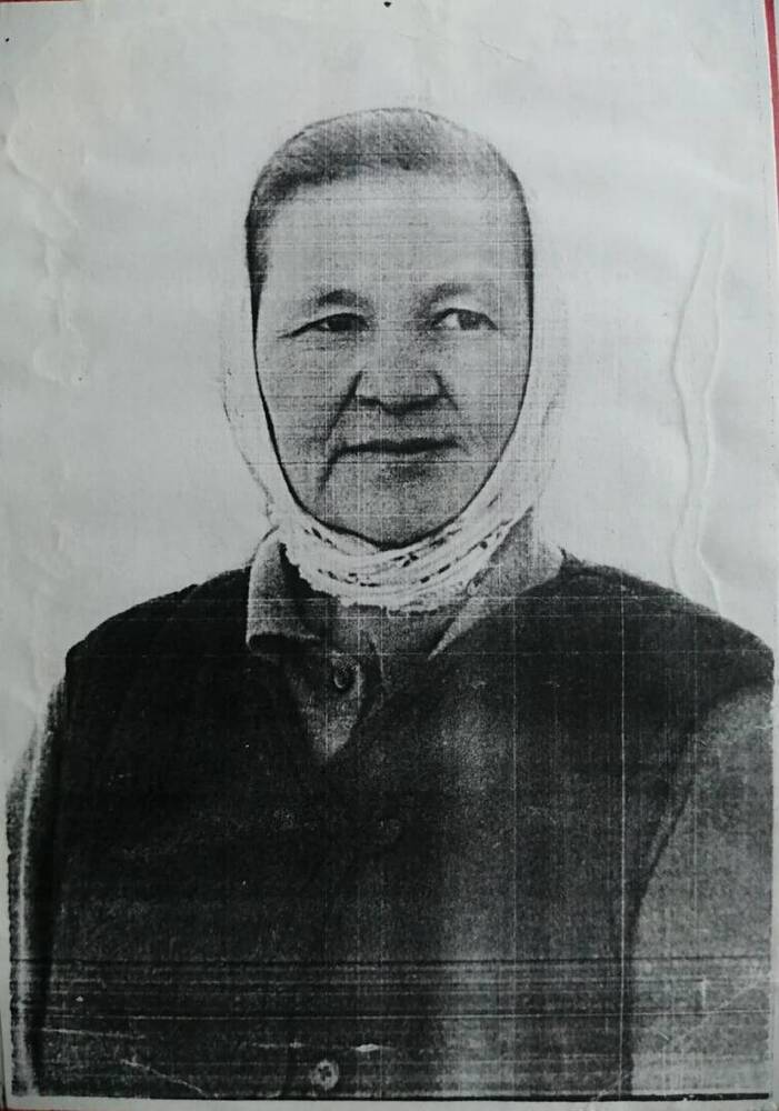 фото: Цыганкова Антонина Антоновна, родилась в 1924 году.