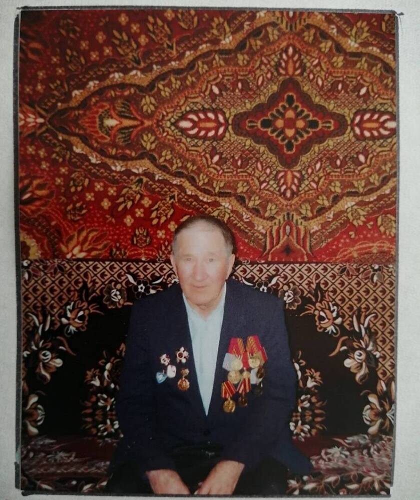 фото: Филимонов Григорий Дмитриевич, родился в 1925 году в д.Б-Николаевка.