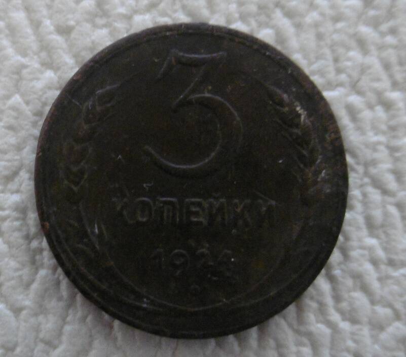 3 копейки 1924 г.