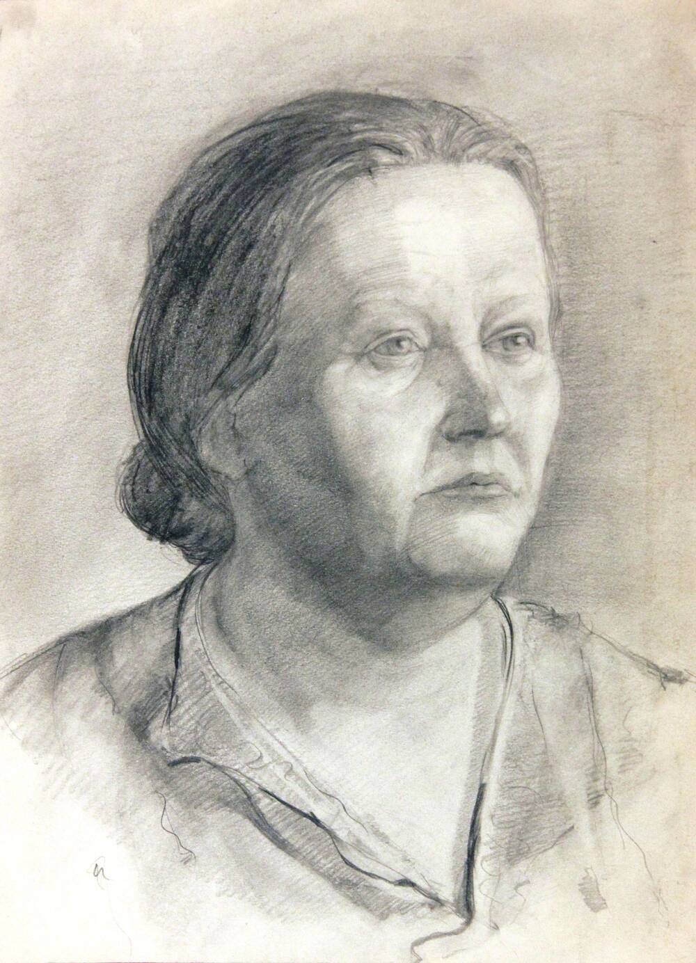 Портрет матери художника.