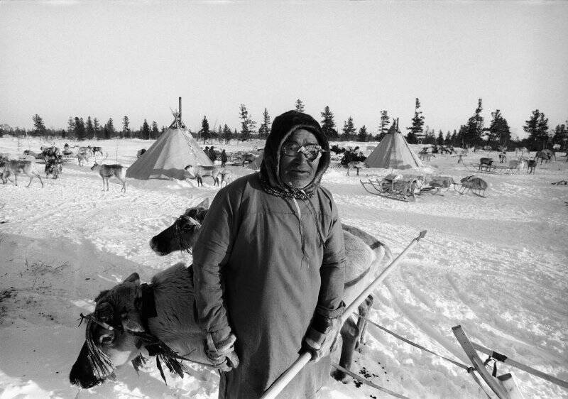 Фотография. Оленевод. Из серии Лики Севера