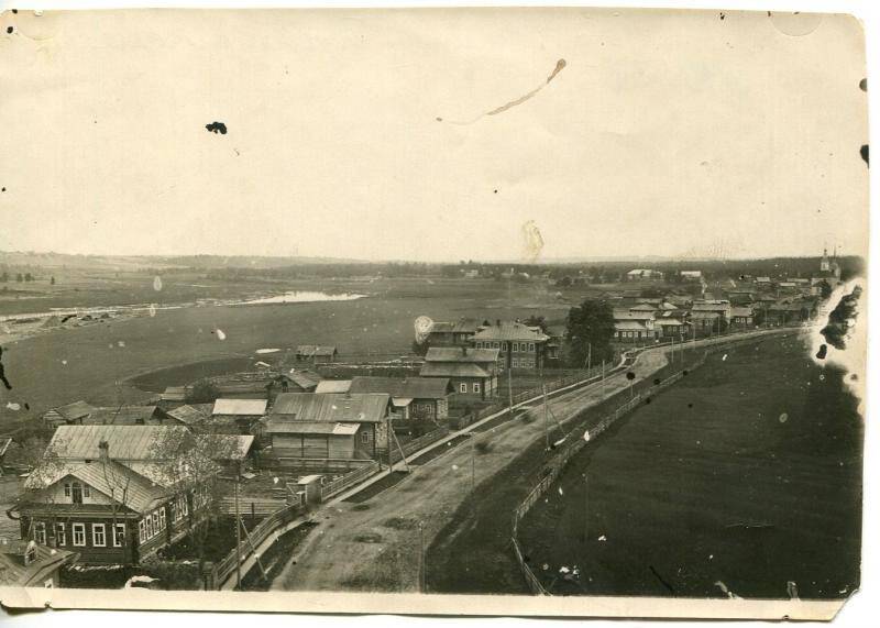 Фотография. Улица Первомайская с. Кичменгский Городок