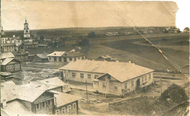 Фотография. Вид с церкви Успения Пресвятой Богородицы