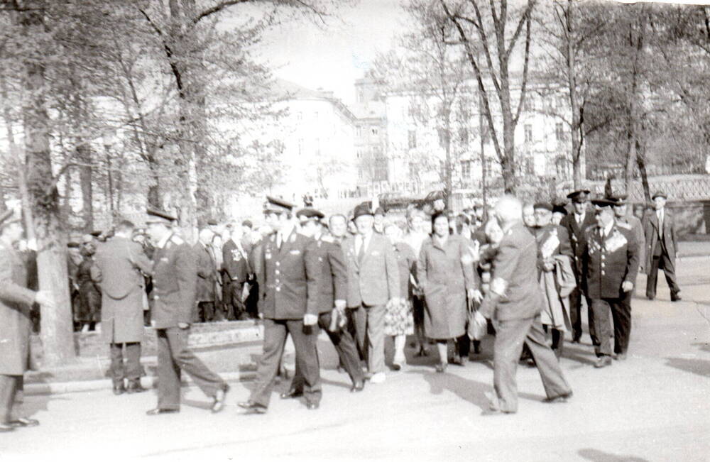 Фотография. Встреча ветеранов 4 танковой армии.