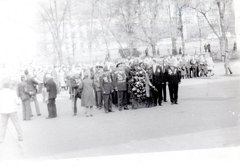 Фотография. Ветераны 4 гвардейской танковой армии.