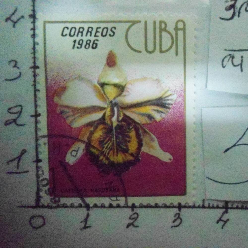 Почтовая марка  CUBA CORREOS 1