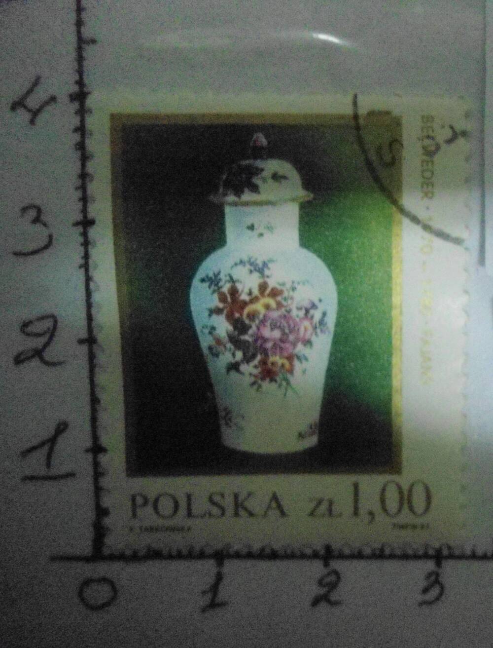 Почтовая марка POLSKA 1,00