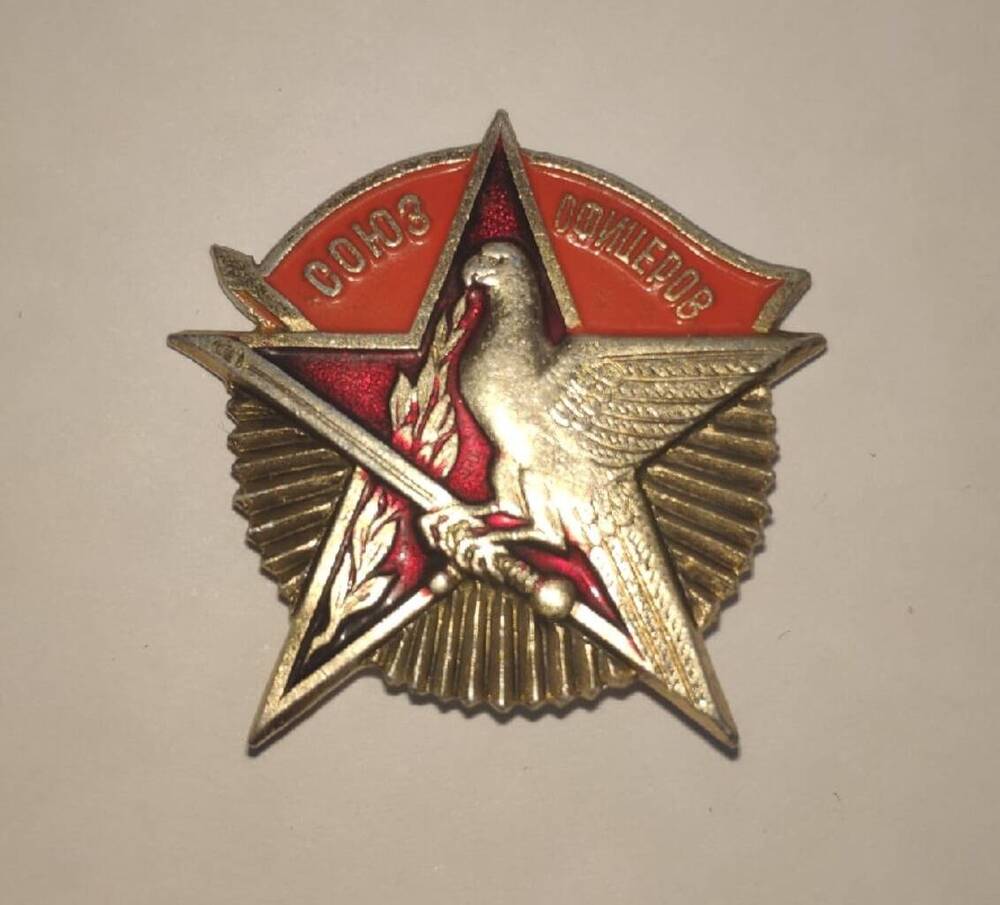 Знак Союз офицеров Леонова И.А.





