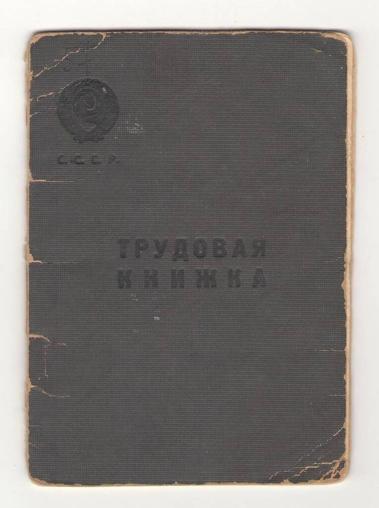 Книжка трудовая Леонова И.А.
