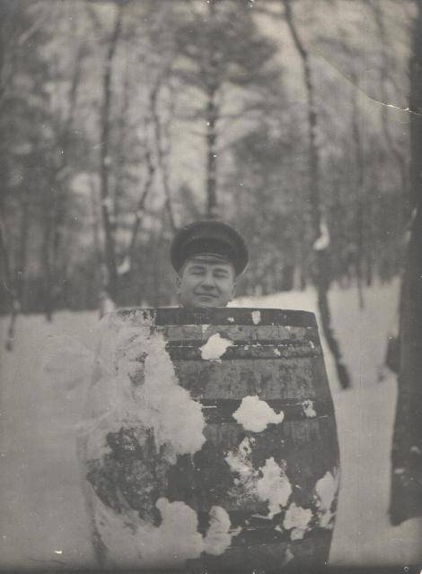 Фотография: Всеволод Павлов зимой в Силламягах.