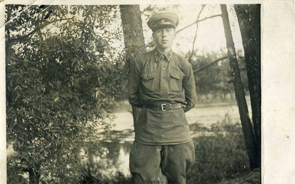 Фотография.Осокин Петр Васильевич, участник ВОВ.1941г.