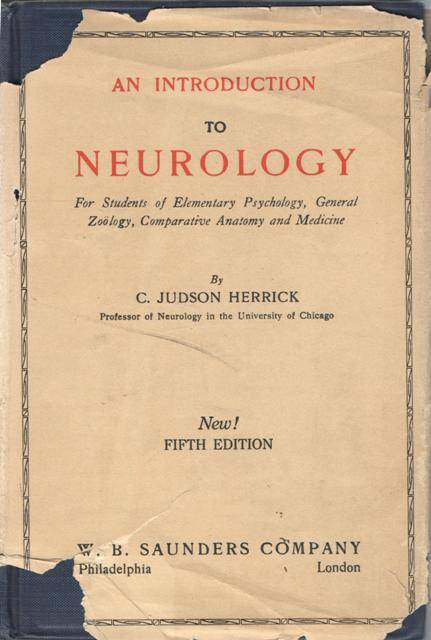 Книга: C.Judson Herrick. An introduction to neurology.