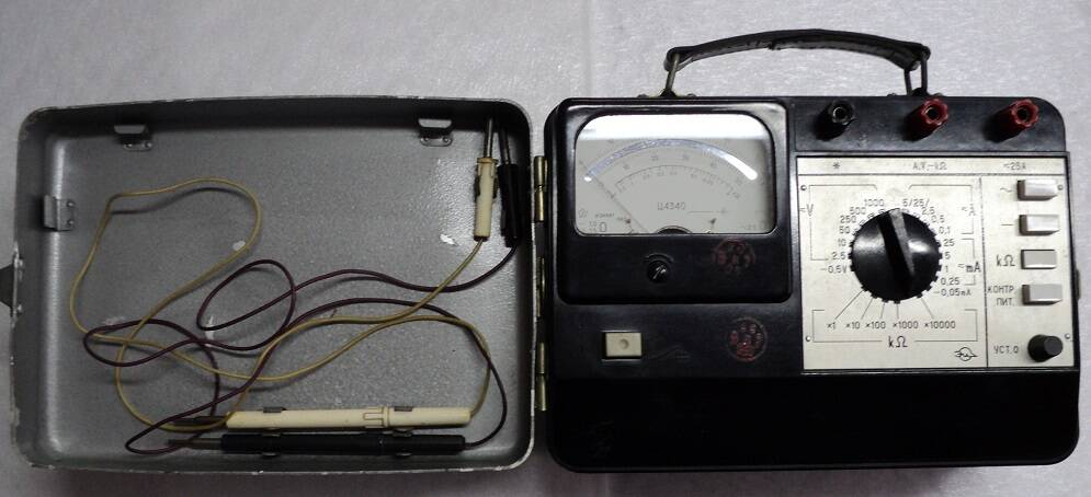 Мультиметр — многофункциональный электроизмерительный прибор (тестер) Ц 4340