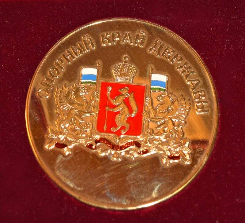 Медаль настольная «Опорный край державы»