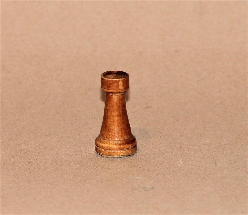 Фигура шахматная Ладья белая, из набора шахмат