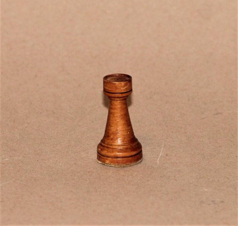 Фигура шахматная Ладья белая, из набора шахмат