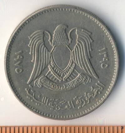 Монета. Сирия. 100 пиастров. 1995 (?) г.