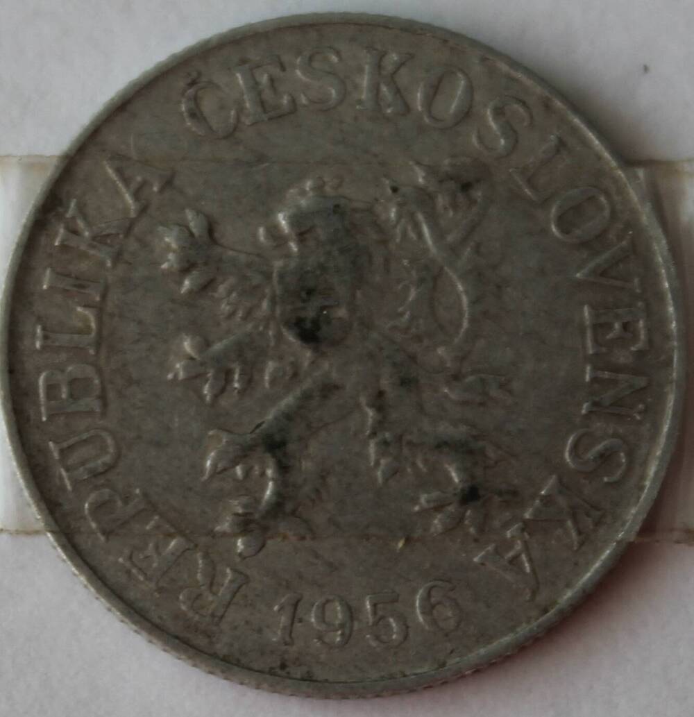 Монета Чехословакии 10 крон.