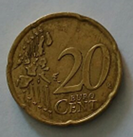 МОНЕТА EURO CENT 2002г