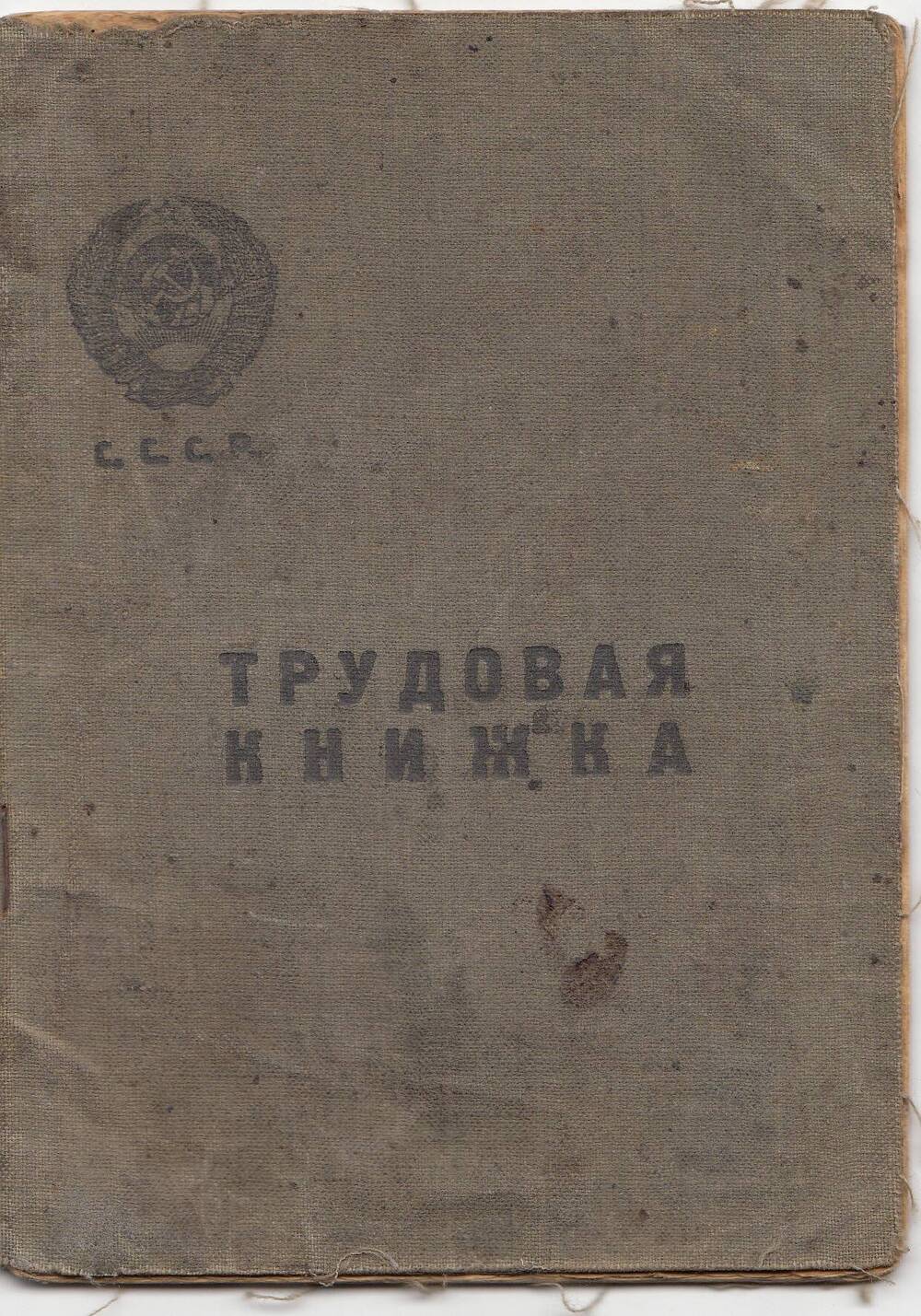 Трудовая книжка Хмары Ефрема Георгиевича