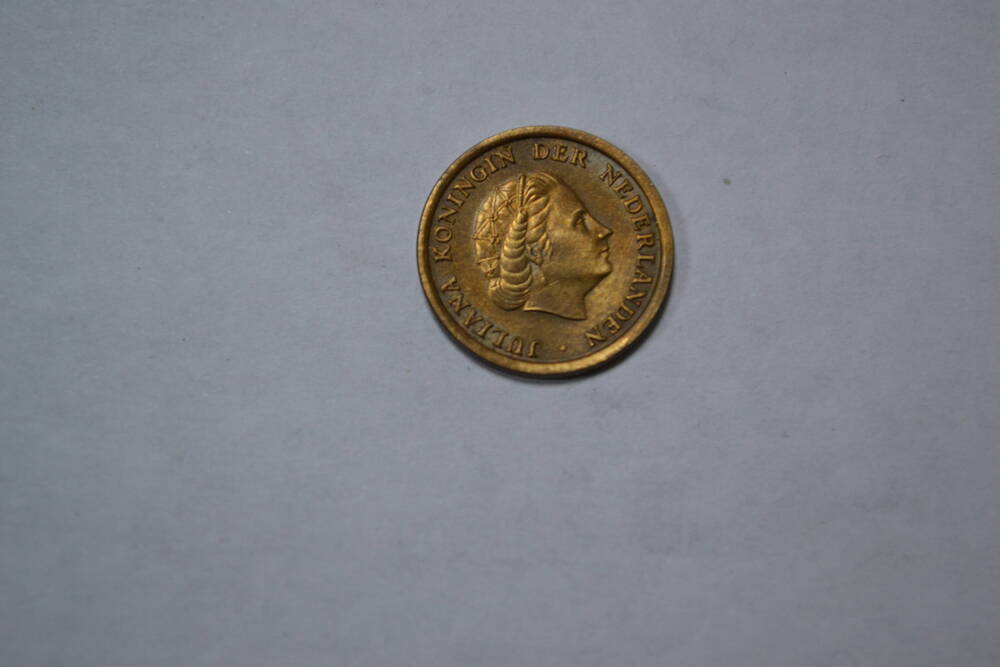 Монета. Королевство Нидерландов. 1 цент 1959 г.