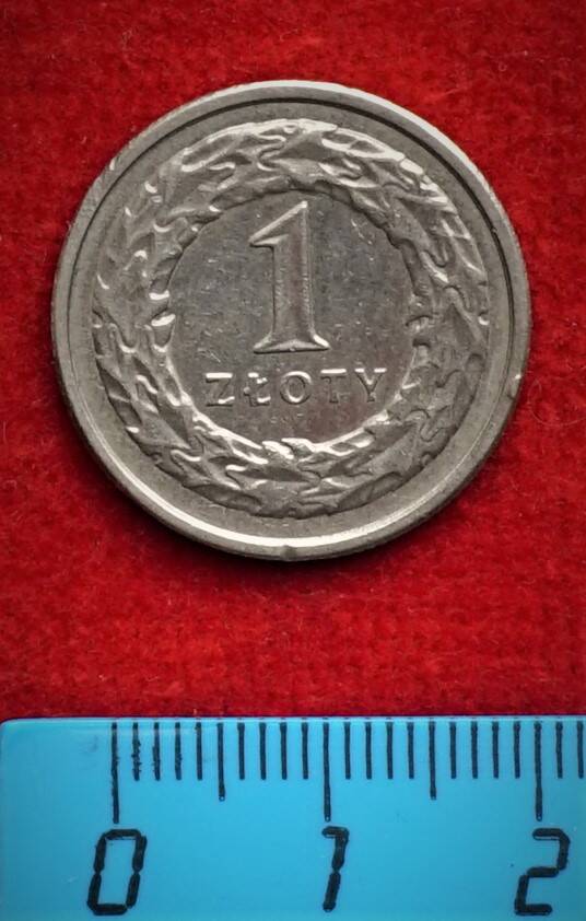 Монета. 1 злотый, 1994 г.