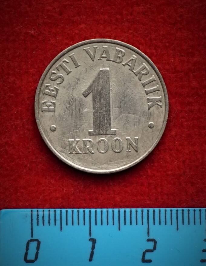 Монета. 1 крона, 1993 г.