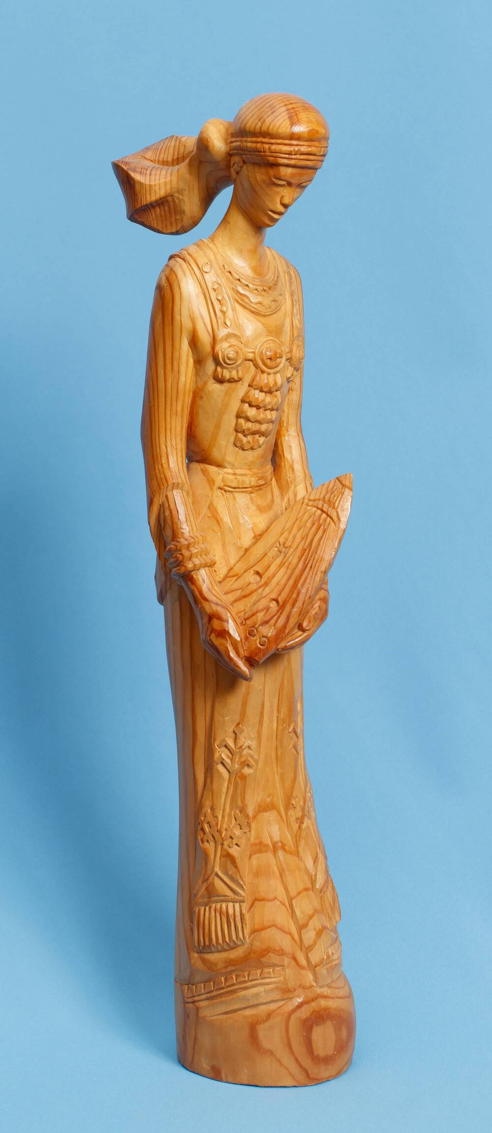 Макет деревянной парковой скульптуры Ингур.  Автор: В.А. Вострецов.