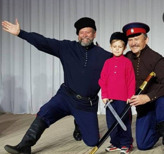 Фотография;Братья Вечеркины с Володей Поелуевым.2020 год.