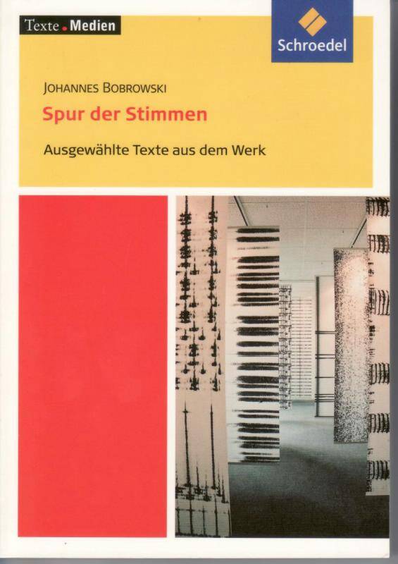 Книга. „Spur der Stimmen“. Издательство: Bildungshaus Schul-Buchverlage  Westermann Schroedel Diesterweg. 208с. Германия. На нем.яз. В мягкой обложке.