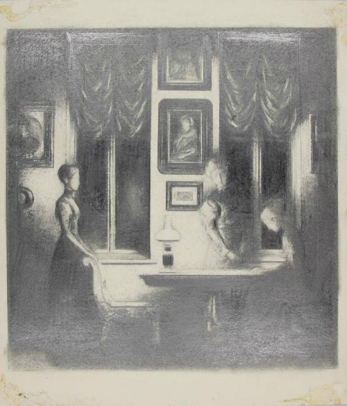 Иллюстрация к пьесе А.П. Чехова Три сестры