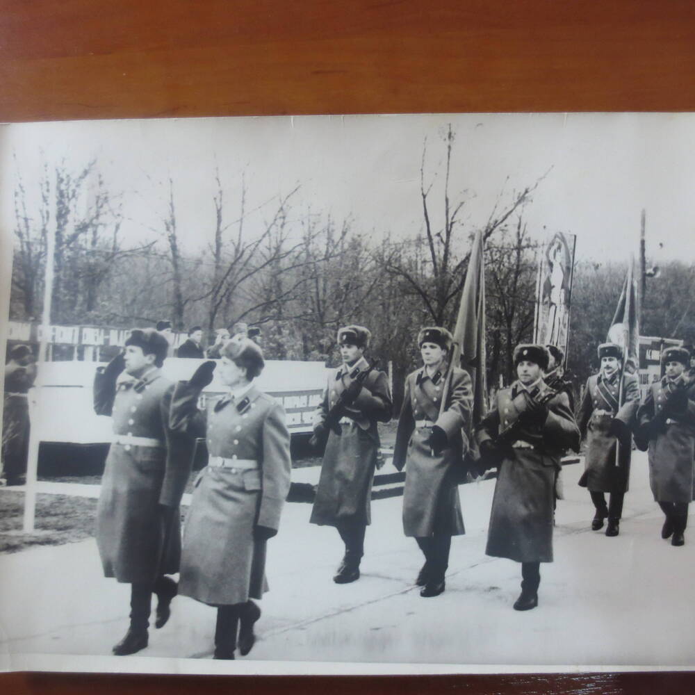 Фотография военослужащих 84 полка РВСН