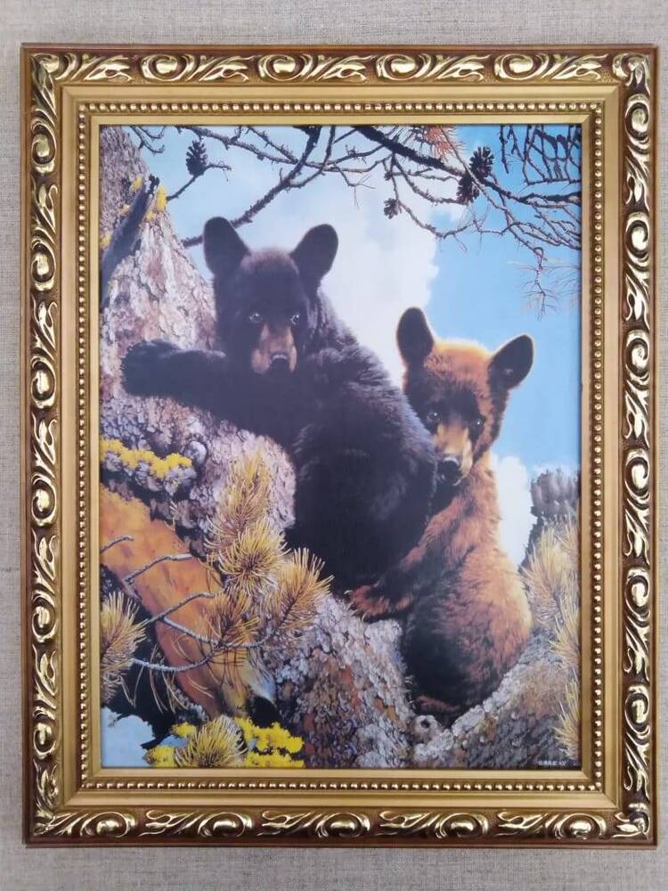 Репродукция  Медвежата