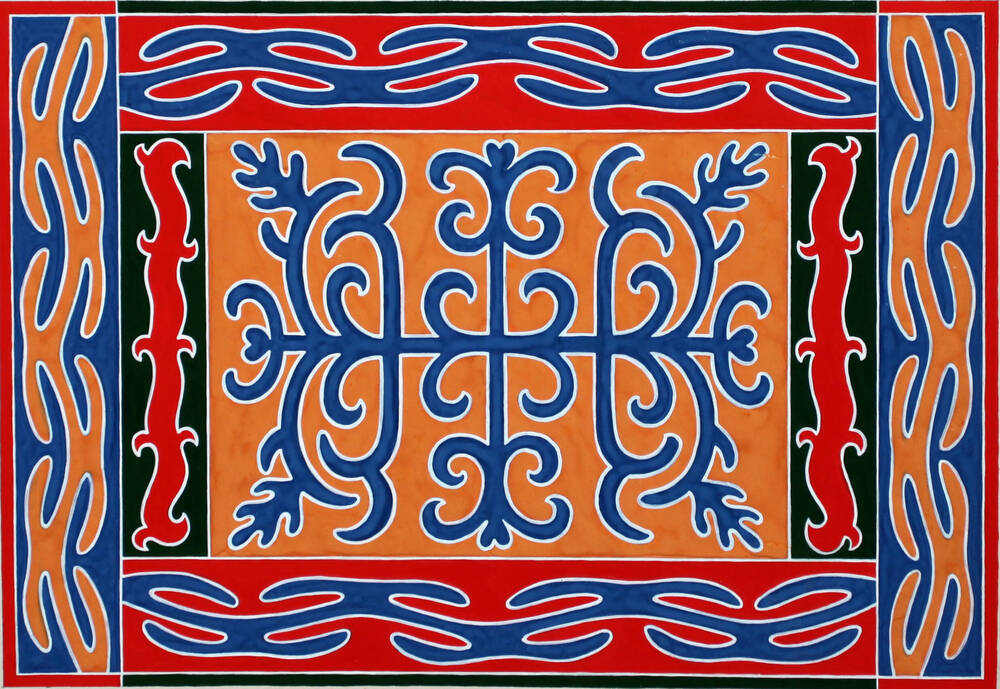 Ингушская мелодия. Национальный орнамент Ингушетии. Ингушский орнамент. Ингушский национальный узор. Казахские национальные ковры.