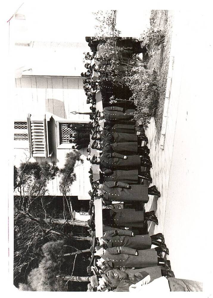 Фотография. Похороны подполковника Ларионова О. М. и погибших товарищей.