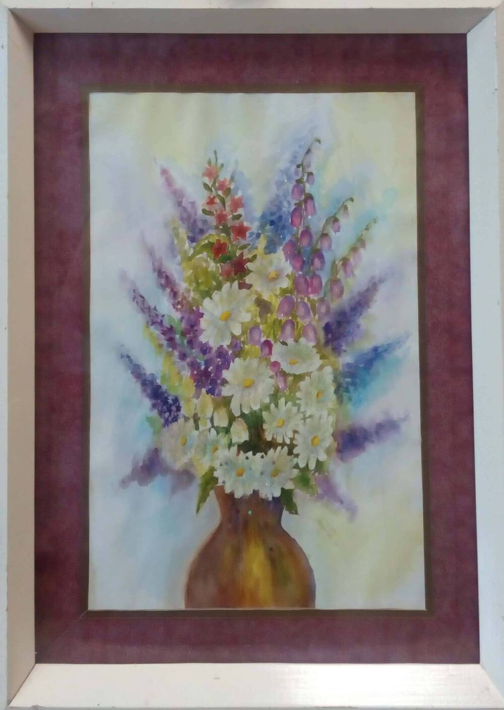 Картина Ковалёвой К.Д. Полевые цветы
