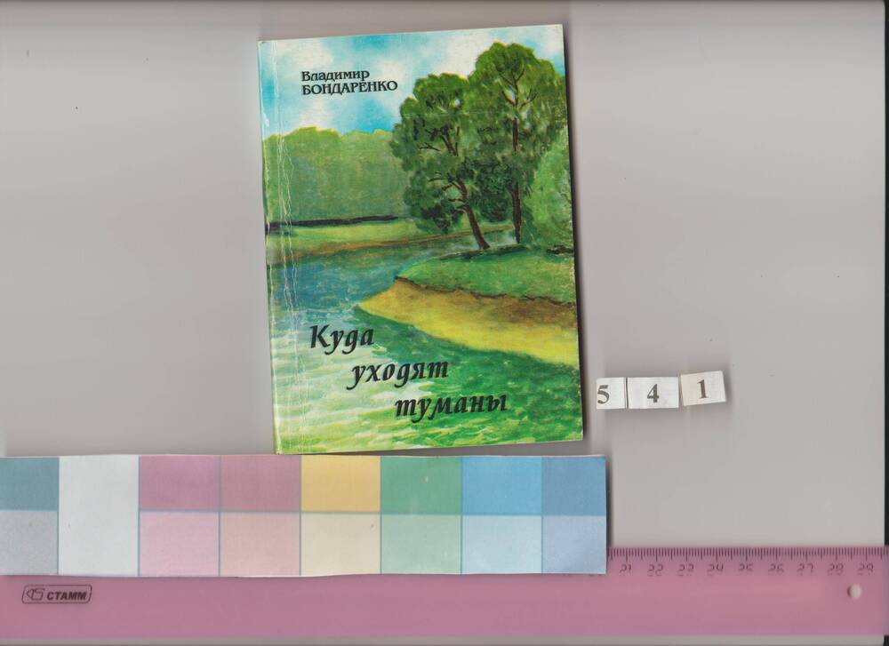 Книга стихов В.Н.Бондаренко «Куда уходят туманы»