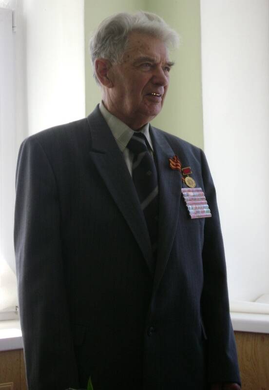 Маяцкий Петр Иванович в музее.2013 год.