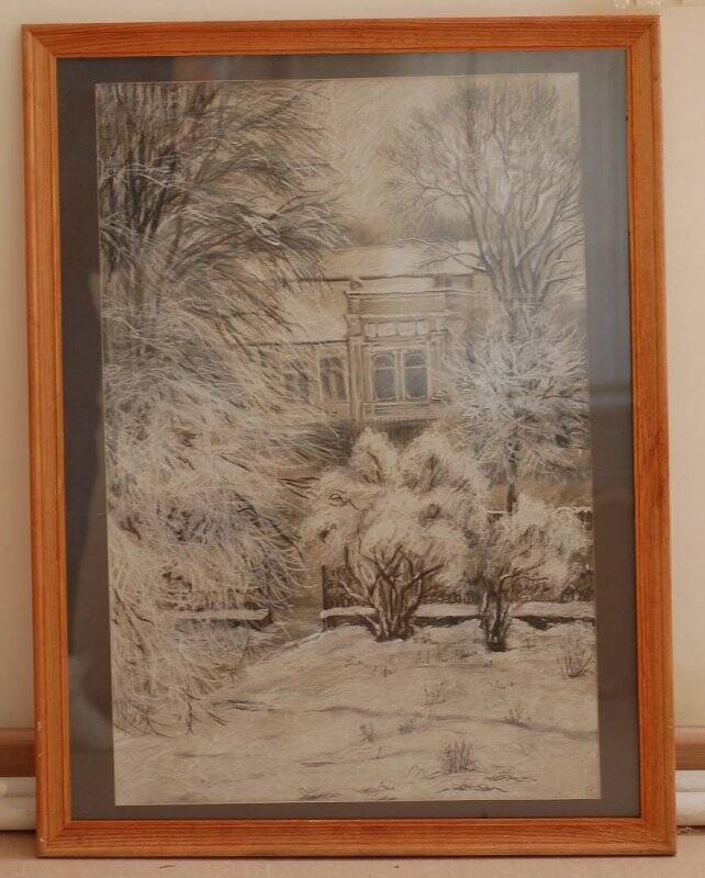 Рисунок. «Выпал снег»
