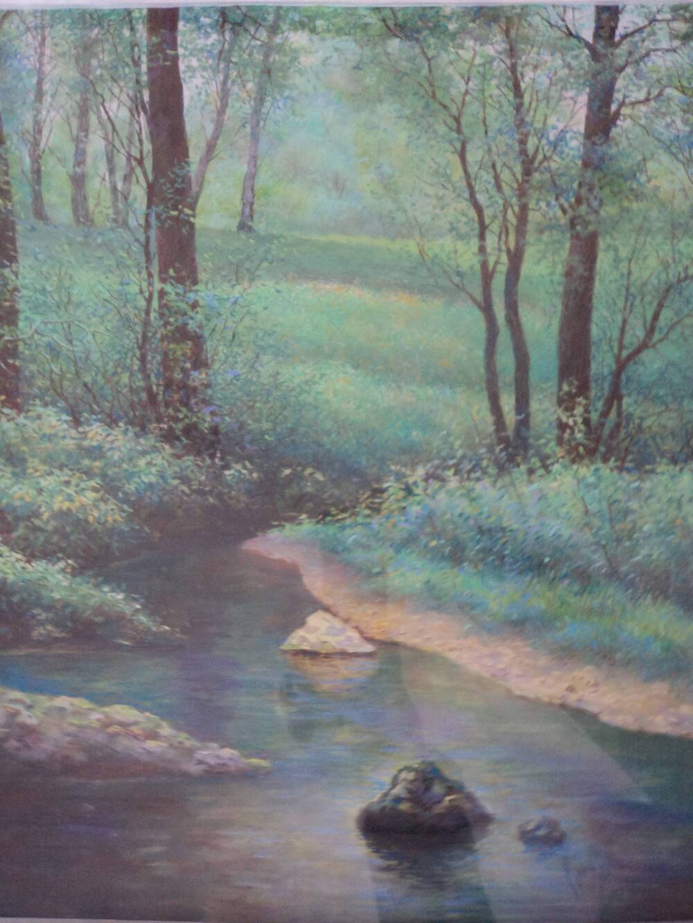 Картина «Лесной ручей»